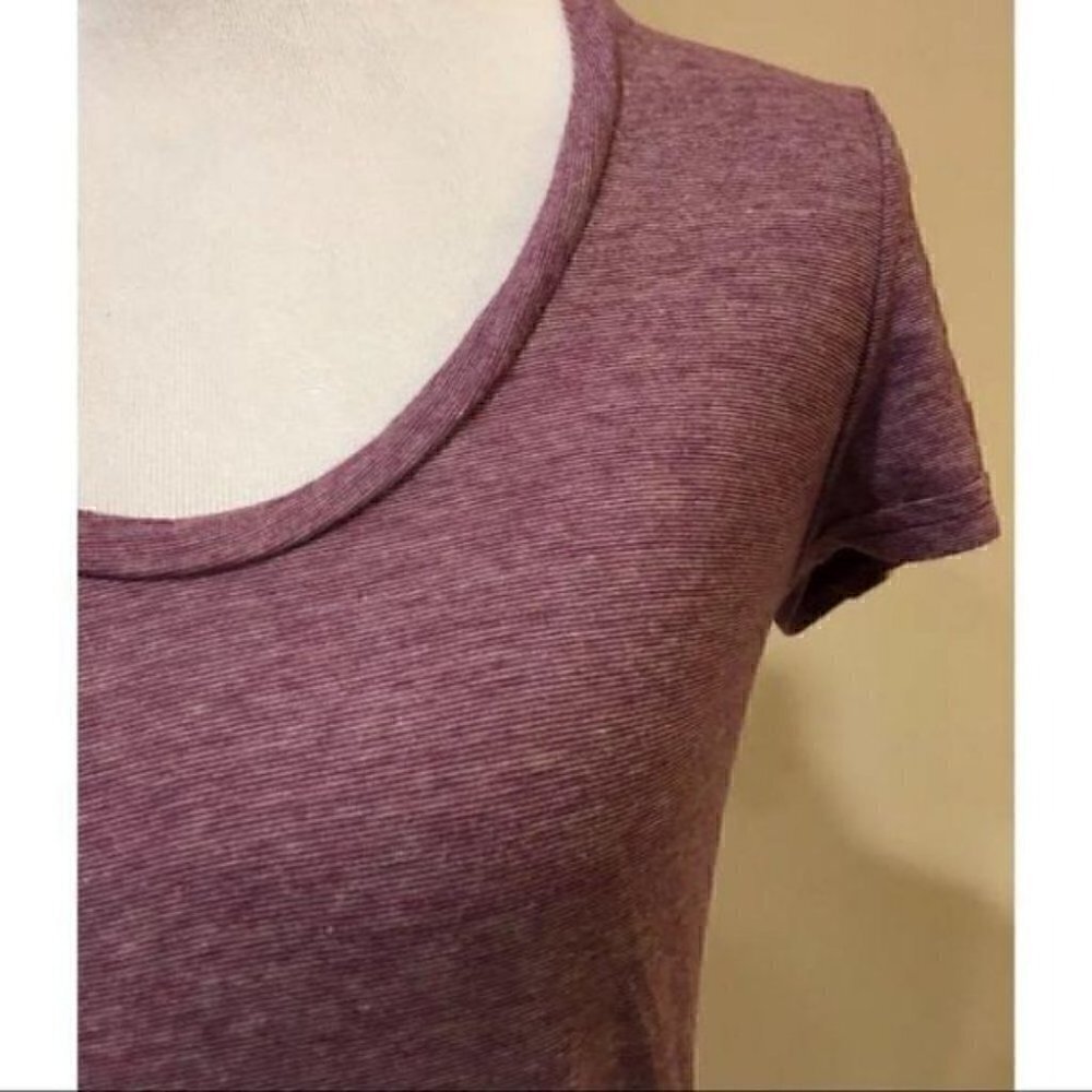 Old Navy Size Extra Small XS Purple 100% Cotton - Picture 2 of 8
